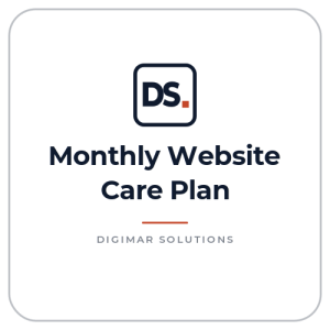Monthly Website Care Plan